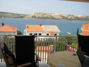 Terasse mit Meerblick